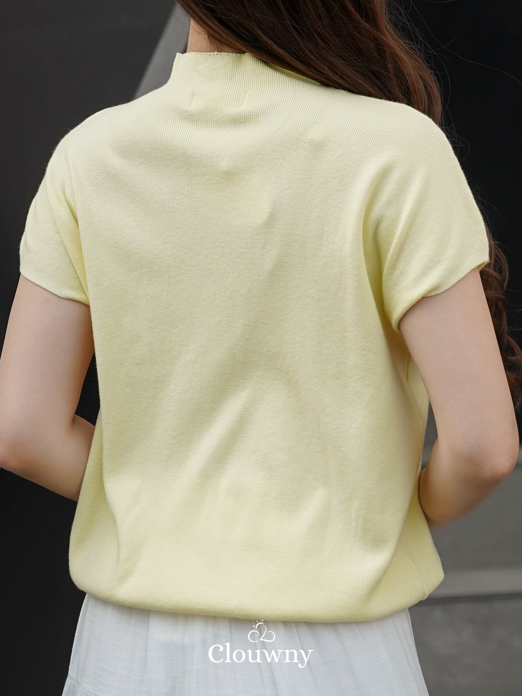Semi Turtle Top - Yellow